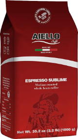 Aiello Caffè SUBLIME Bohnen 80% Arabica