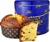 Panettone farcito con Grappa Riserva Tri