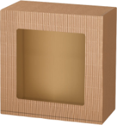 Vario Box Natur mit Fenster Vario Box Natur mit Fenster